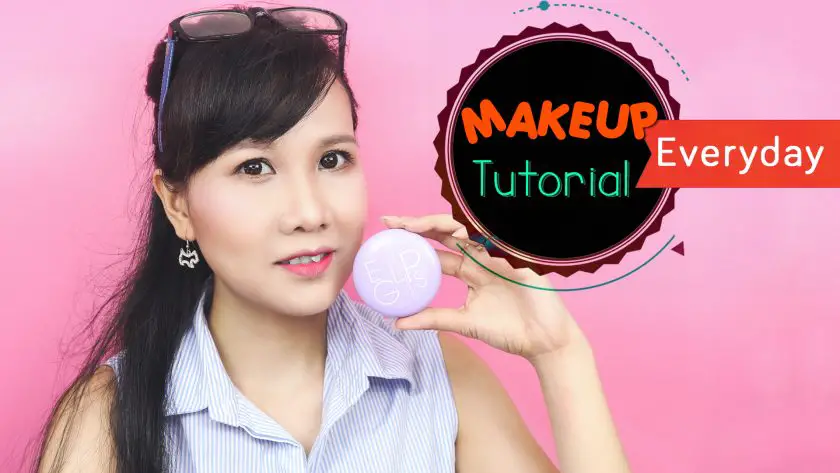 Makeup Tutorial - Eglips Blur Power Pact Lavender Edition 36
