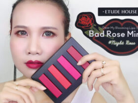 Etude House Dear My Blooming Lips-talk Bad Rose Mini Kit 3