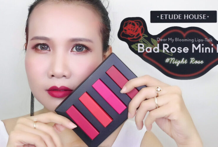 Etude House Dear My Blooming Lips-talk Bad Rose Mini Kit 61