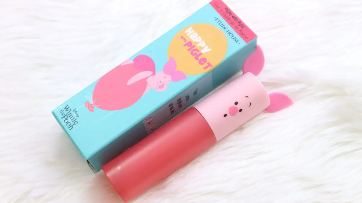 Etude House Happy With Piglet Color In Liquid Lips Air Mousse 33