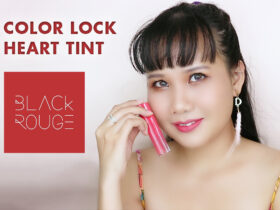 Black Rouge Color Lock Heart Tint 51