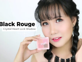 Black Rouge Crystal Heart Lock Shadow 26
