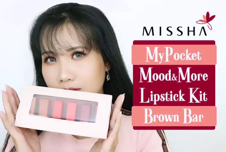 Missha Mypocket Mood & More Lipstick Kit - Brown Bar 6