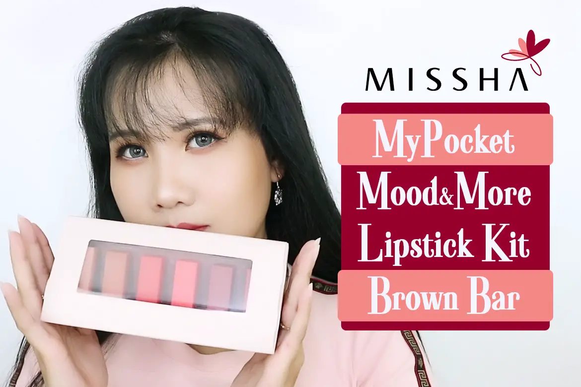 Missha Mypocket Mood & More Lipstick Kit - Brown Bar 35