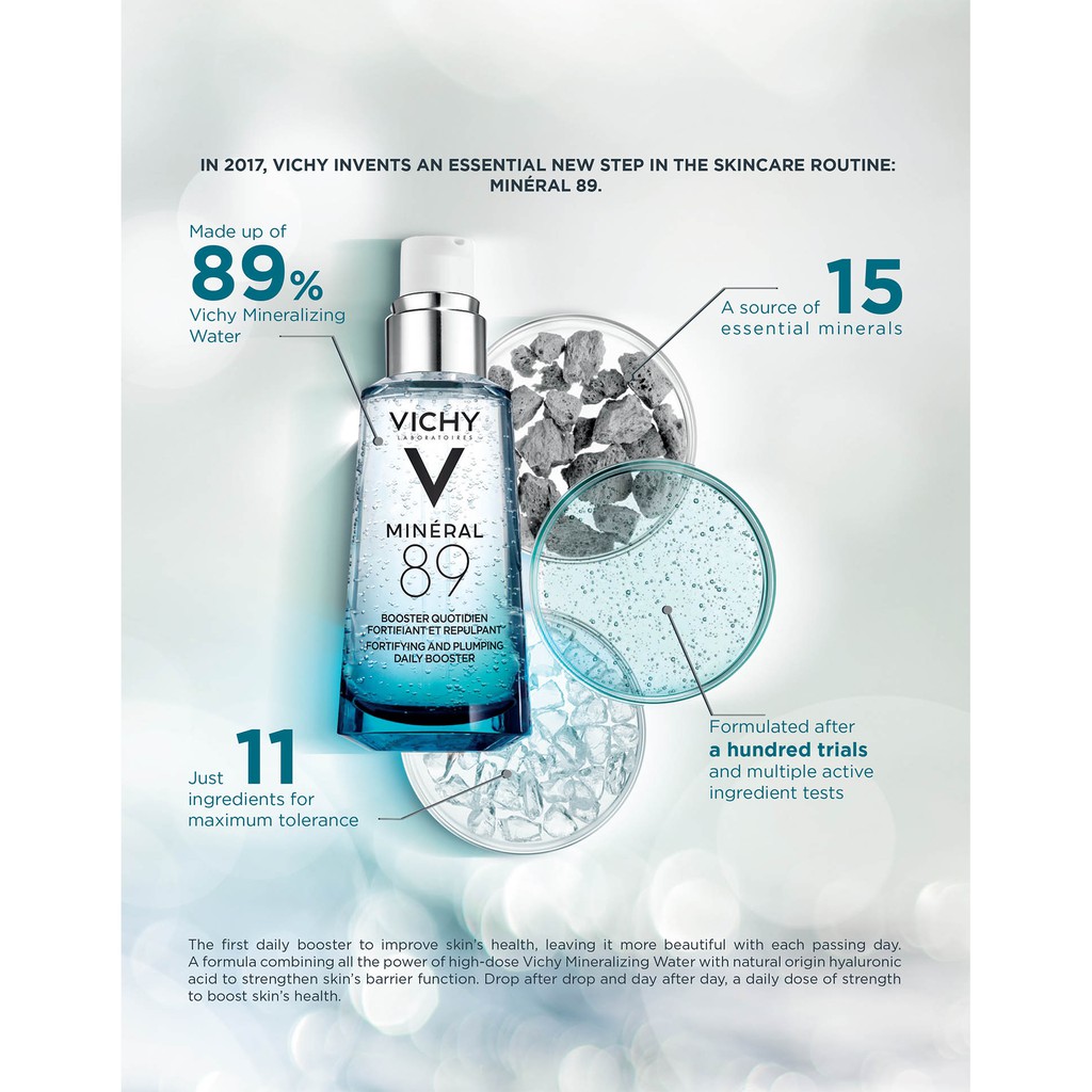 Review Dưỡng Chất Vichy Mineral 89 Booster 31
