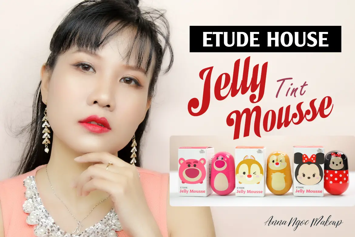 Review Son Etude House X Tsum Tsum Disney Jelly Mousse Tint 17