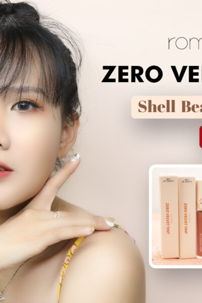 Review Romand Zero Velvet Tint - Shell Beach & Baked Velvet Collection 4
