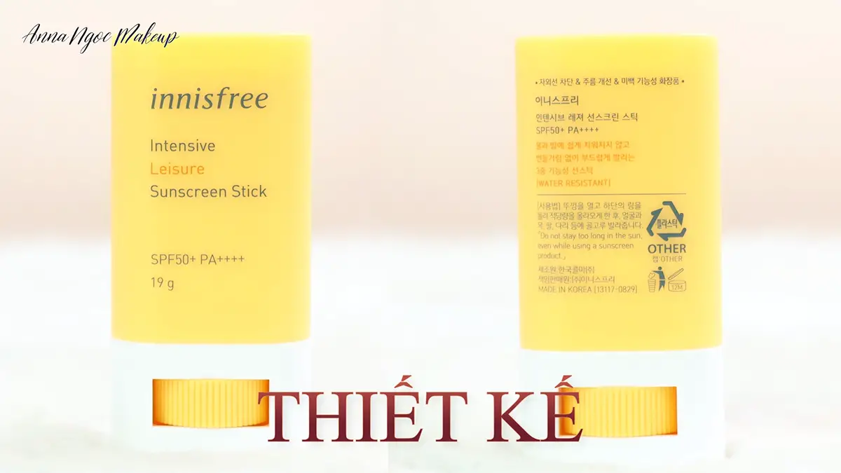 Chống Nắng Dạng Thỏi Innisfree Intensive Leisure Sunscreen Stick SPF50+/PA++++ 8