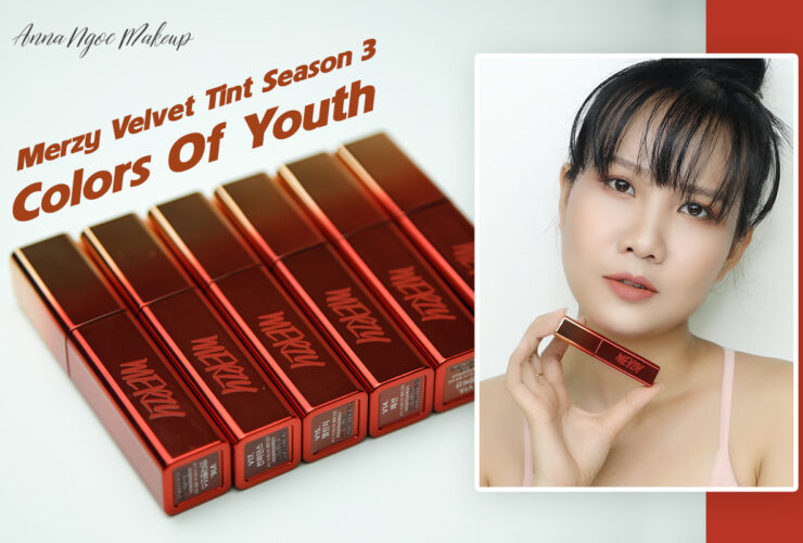 Swatch Merzy Velvet Tint Season 3 - Colors Of Youth 30