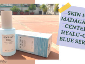 Review Skin 1004 Madagascar Centella Hyalu-cica Blue Serum 9