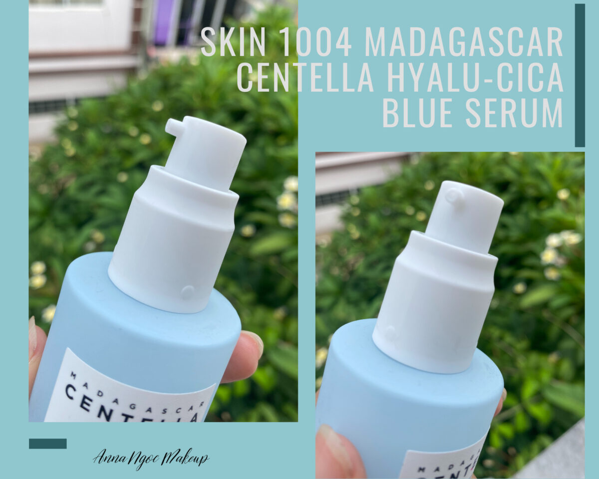 Review Skin 1004 Madagascar Centella Hyalu-cica Blue Serum 7