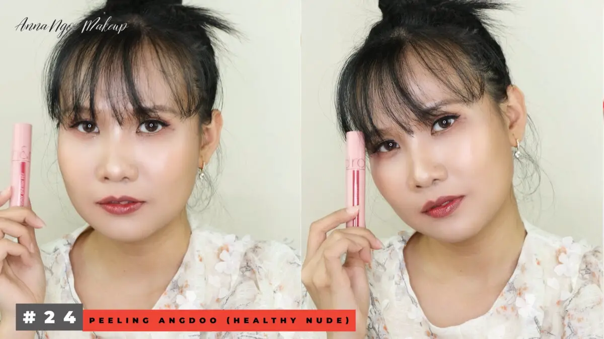 [SWATCH & REVIEW] ROMAND JUICY LASTING TINT S/S 2021 - BARE NUDE JUICY 15