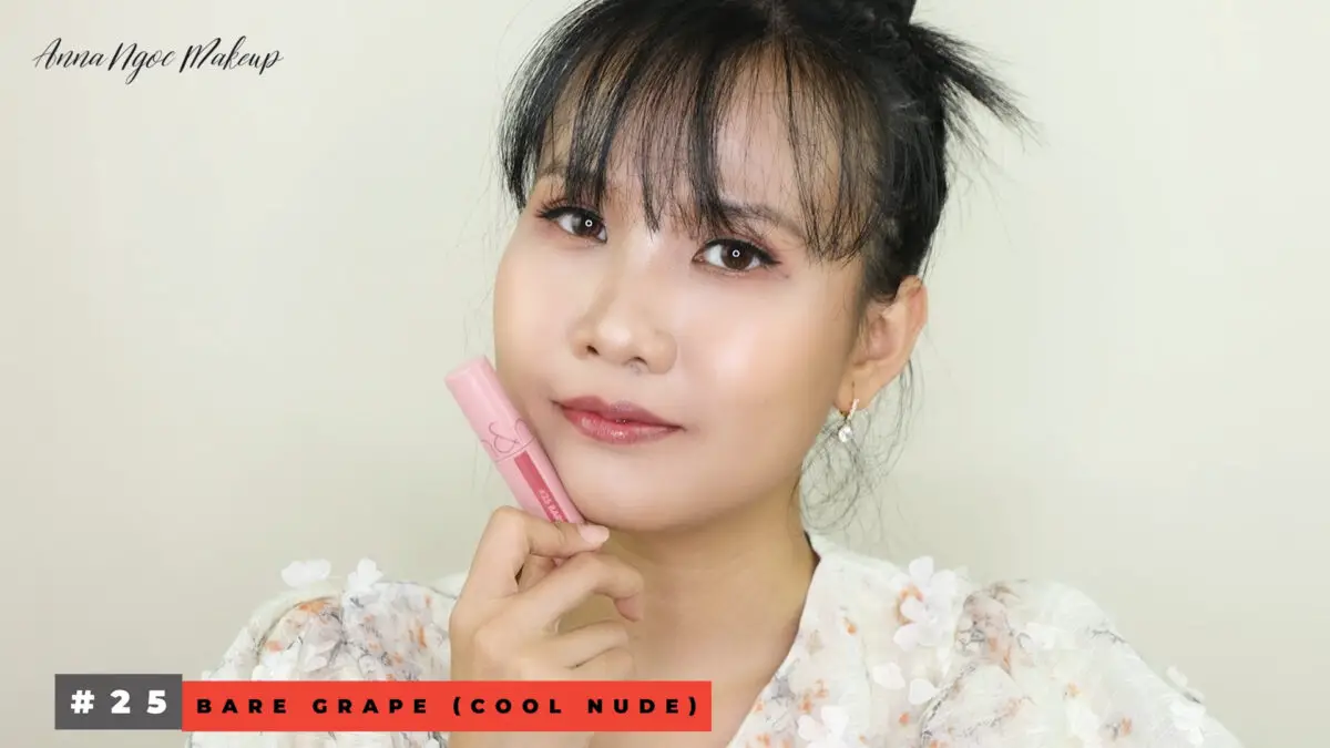 [SWATCH & REVIEW] ROMAND JUICY LASTING TINT S/S 2021 - BARE NUDE JUICY 18