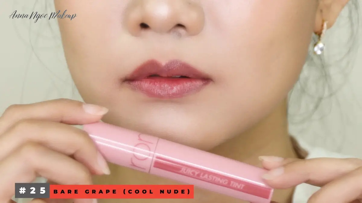 [SWATCH & REVIEW] ROMAND JUICY LASTING TINT S/S 2021 - BARE NUDE JUICY 17