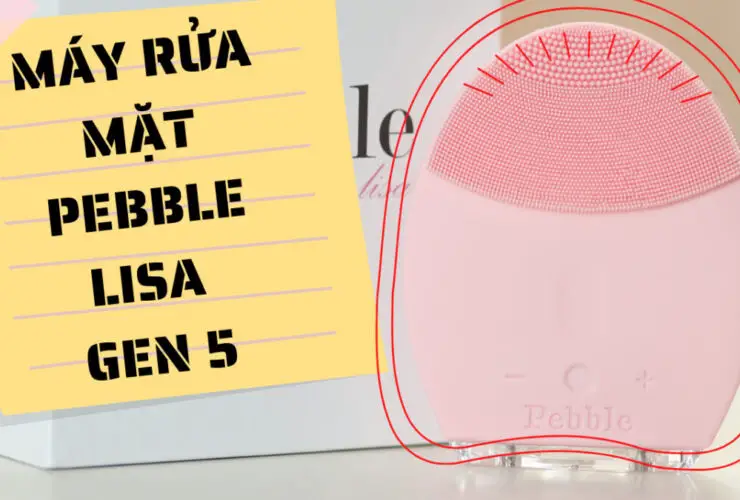 Máy Rửa Mặt Pepble Lisa Gen 5 - Paper Pink 18
