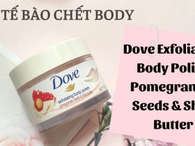 Tẩy Tế Bào Chết Dove Exfoliating Body Polish Pomegranate Seeds & Shea Butter 3