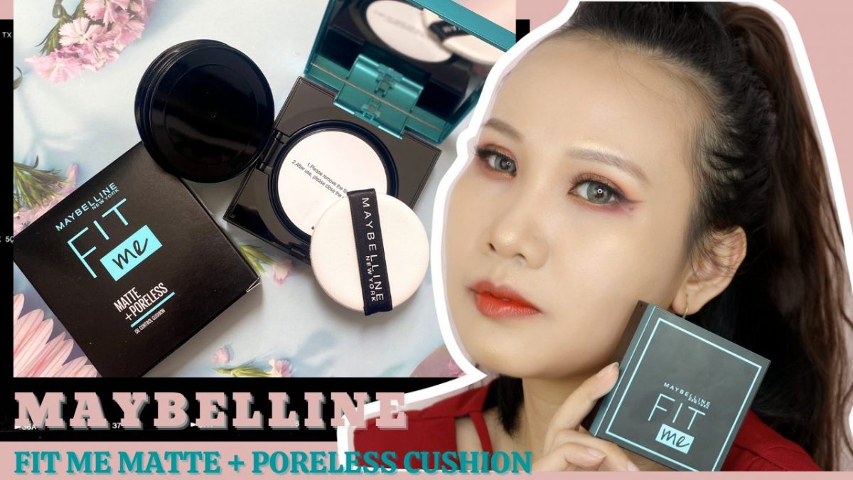 Review Maybelline Fit Me Matte + Poreless Cushion 1