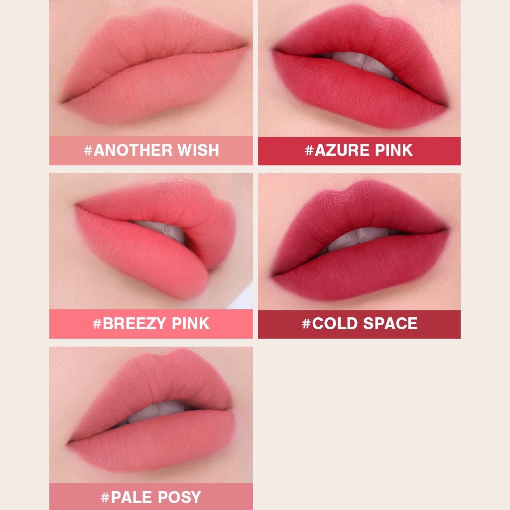 [Review] Summer Radiance Collection - 3CE Soft Matte Lipstick 9