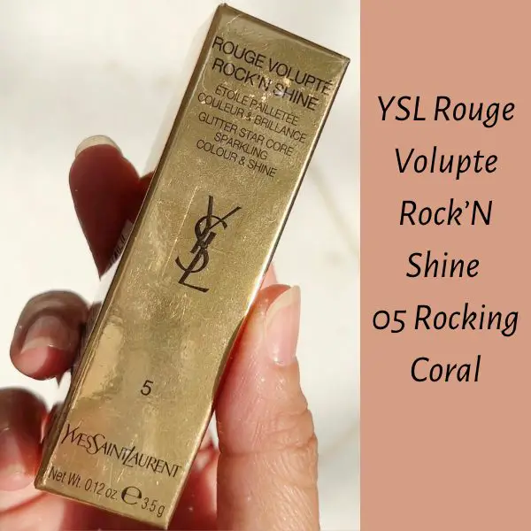 YSL Rouge Volupte Rock’N Shine - 05 Rocking Coral 5
