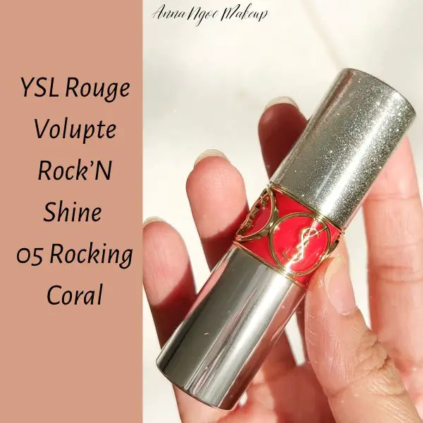 YSL Rouge Volupte Rock’N Shine - 05 Rocking Coral 6