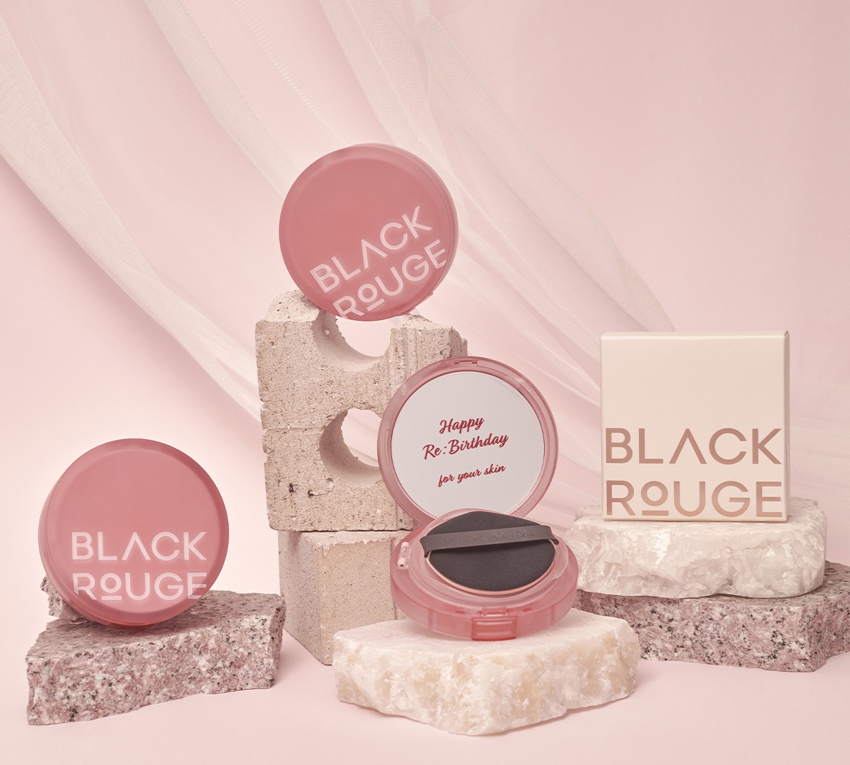 [Review] Black Rouge Thin Layer Velour Cushion 28