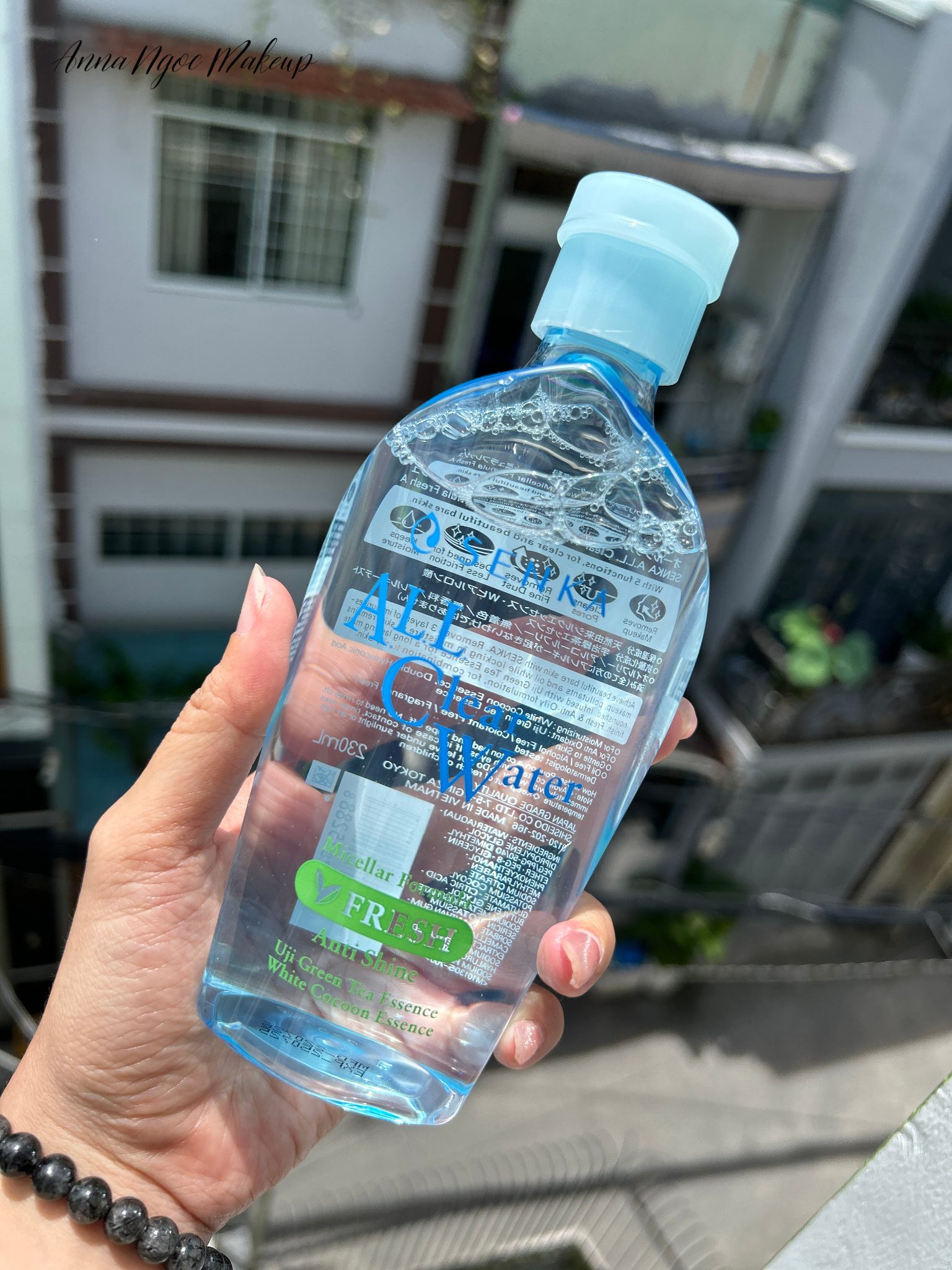 [Review] Nước tẩy trang Senka All Clear Water Fresh 27