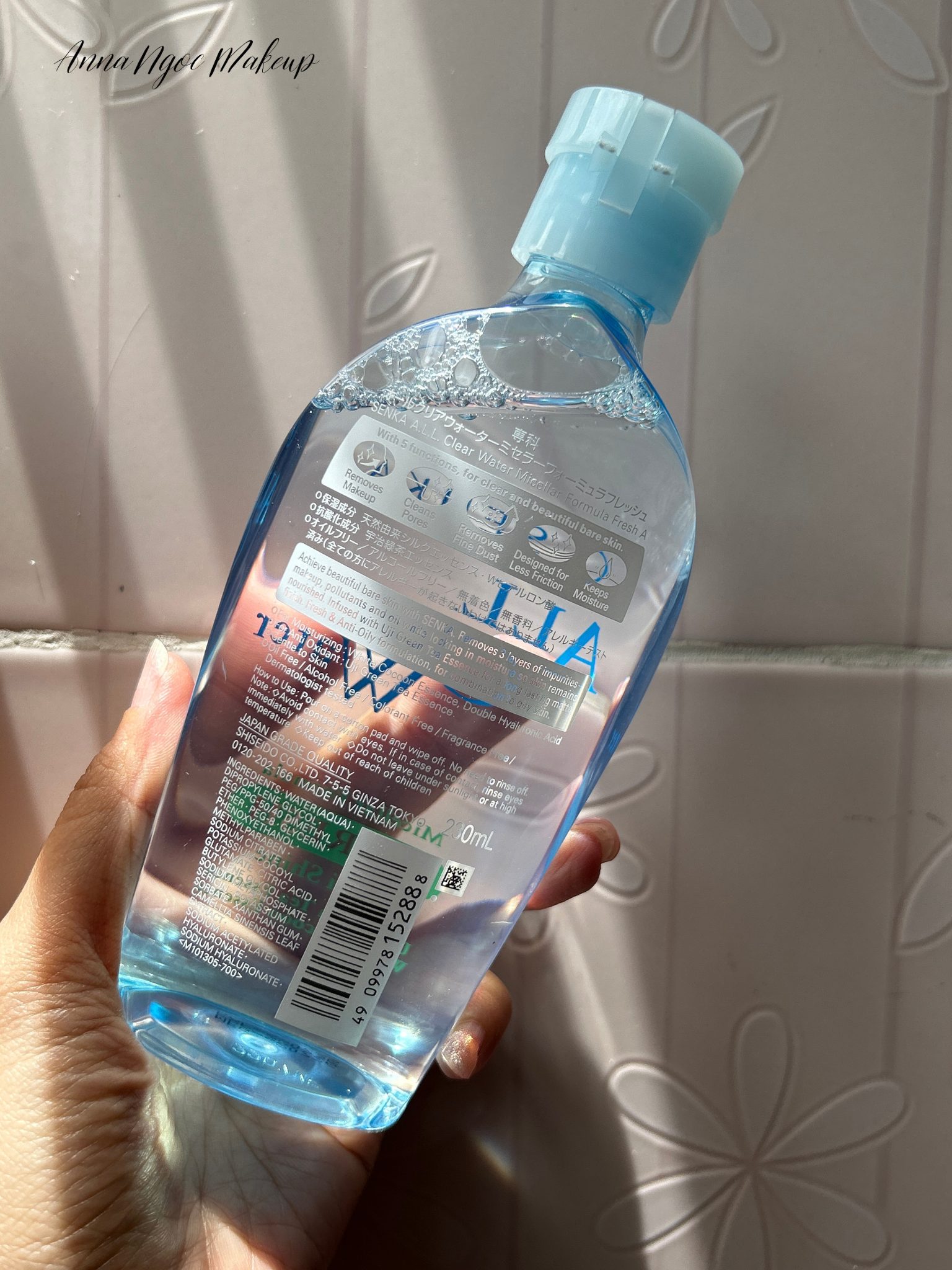 [Review] Nước tẩy trang Senka All Clear Water Fresh 29