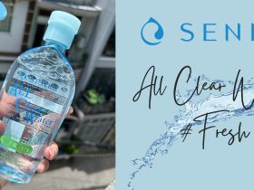 [Review] Nước tẩy trang Senka All Clear Water Fresh 101