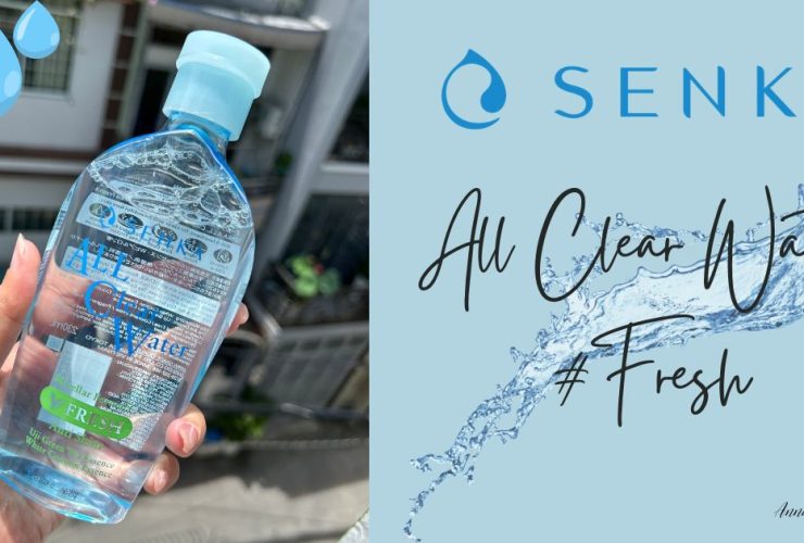 [Review] Nước tẩy trang Senka All Clear Water Fresh 13