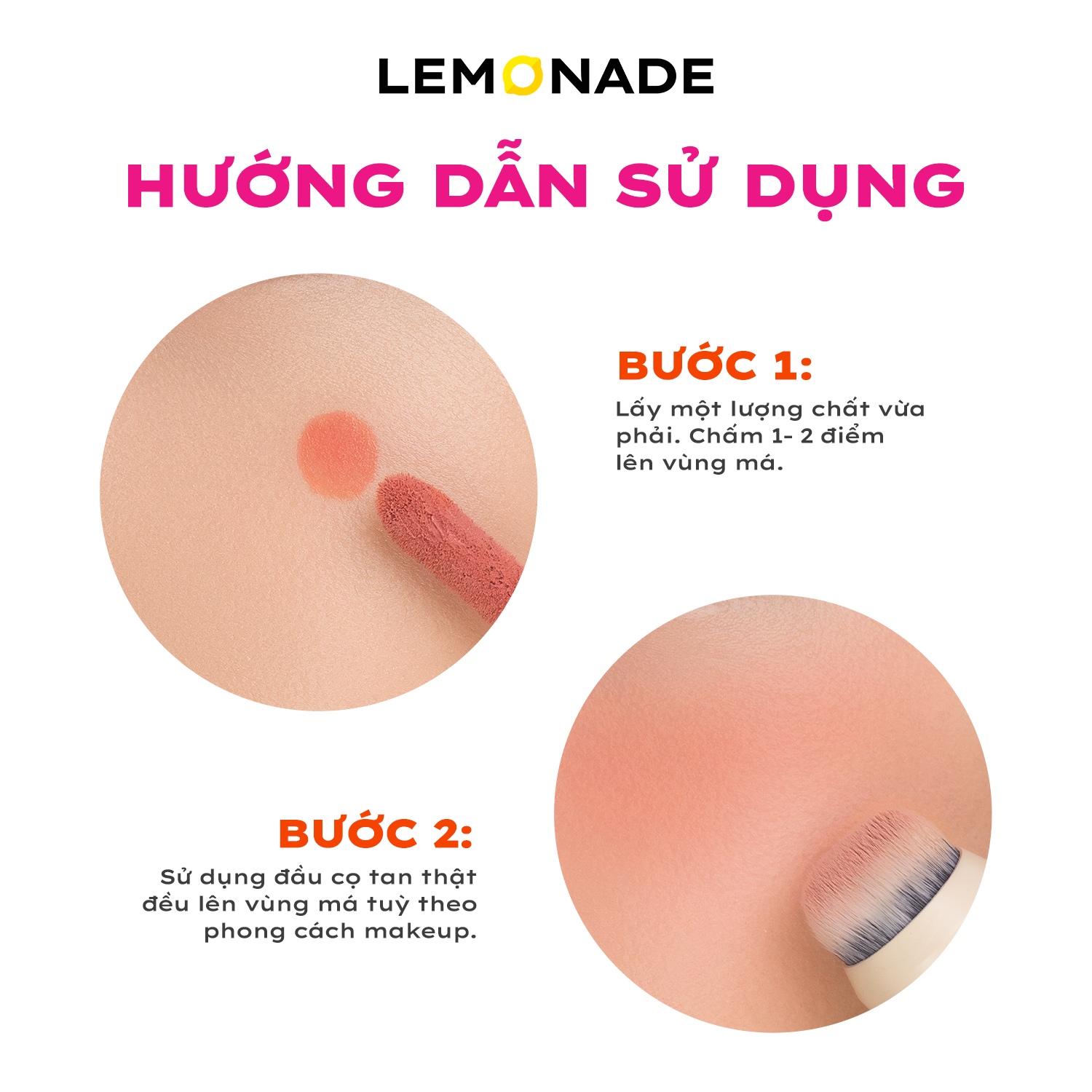 [Review] Má Hồng Kem Thuần Chay Lemonade Perfect Couple Blush 11