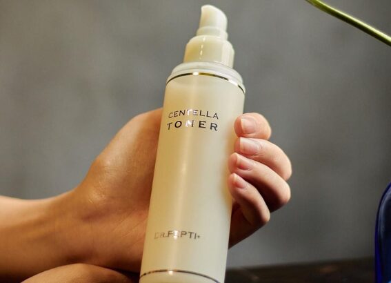 Nước Hoa Hồng Dưỡng Da Căng Bóng Dr.Pepti Centella Toner Ex 5