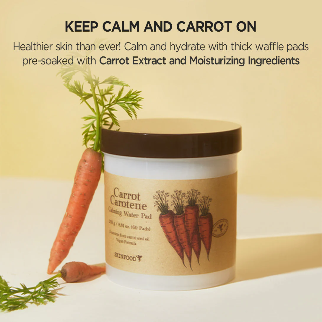 [Review] Toner Pad Cấp Ẩm Skinfood Carrot Carotene Calming Water Pad 7