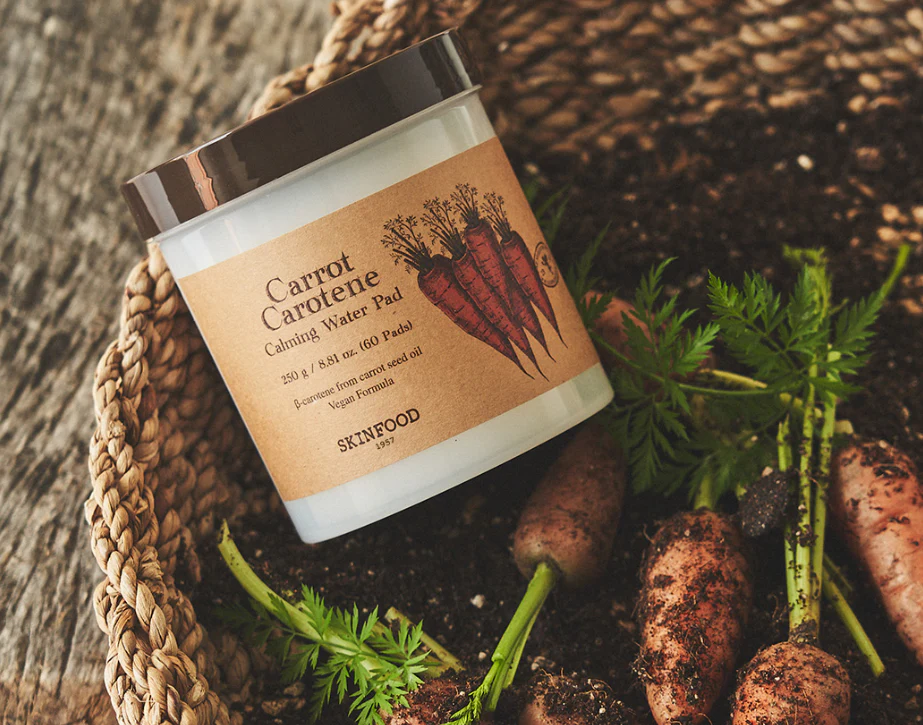 [Review] Toner Pad Cấp Ẩm Skinfood Carrot Carotene Calming Water Pad 3