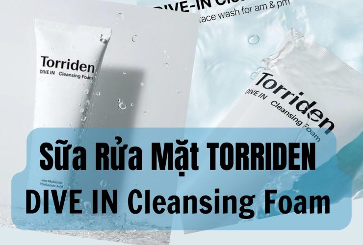 [Review] Sữa Rửa Mặt Torriden DIVE IN Hyaluronic Acid 27