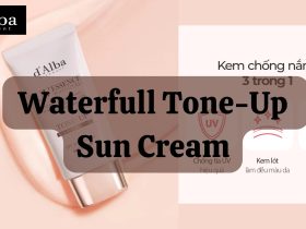 [Review] Kem Chống Nắng d'Alba Waterfull Tone-Up Sun Cream SPF50+PA++++ 3