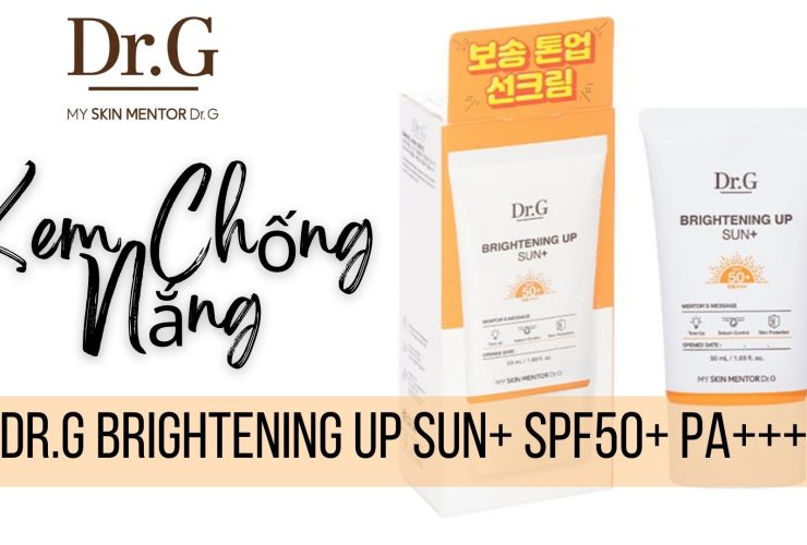 [Review] Kem Chống Nắng Dưỡng Sáng Nâng Tone Da Dr.G Brightening Up Sun+ SPF50+ PA+++ 50ML 9