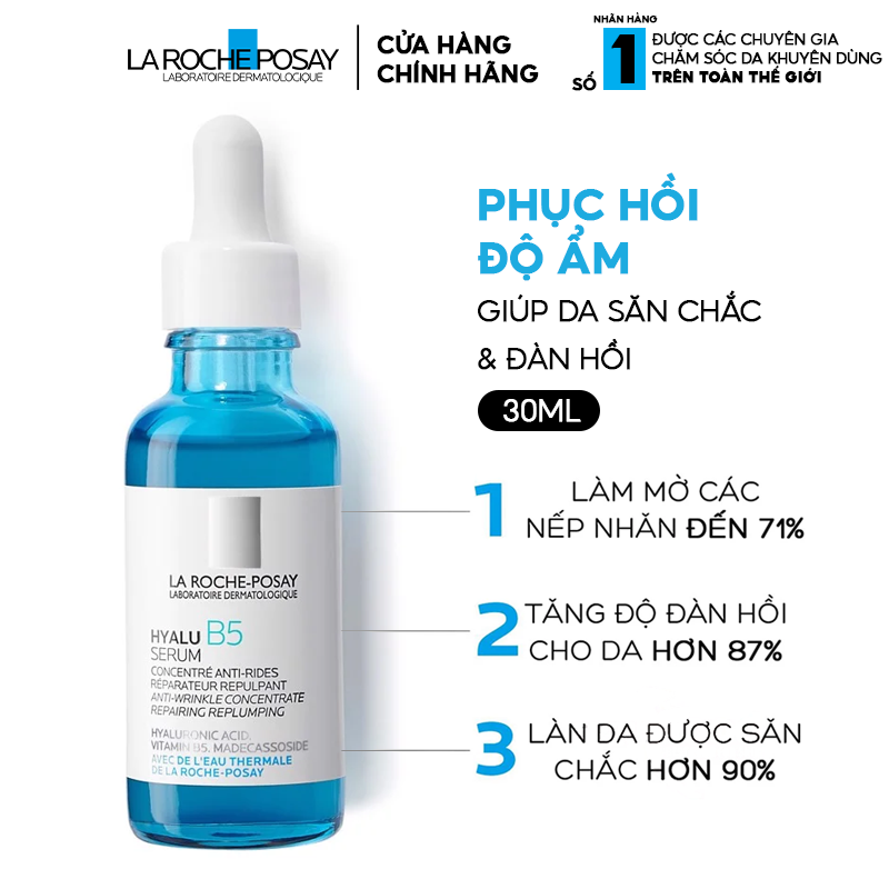 [Review] Dưỡng chất La Roche-Posay Hyalu B5 Serum 30ml 8