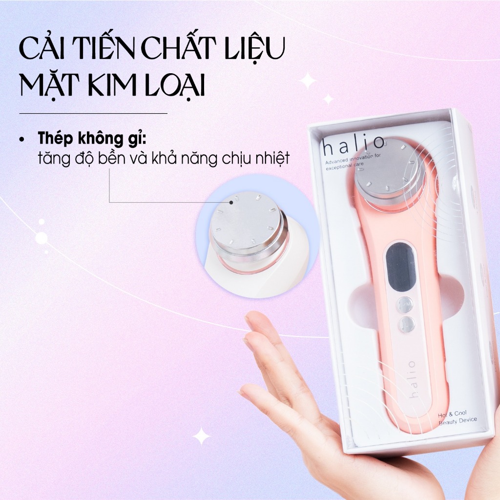 [Review] Máy Đẩy Tinh Chất Halio Ion Hot & Cool Beauty Device 5