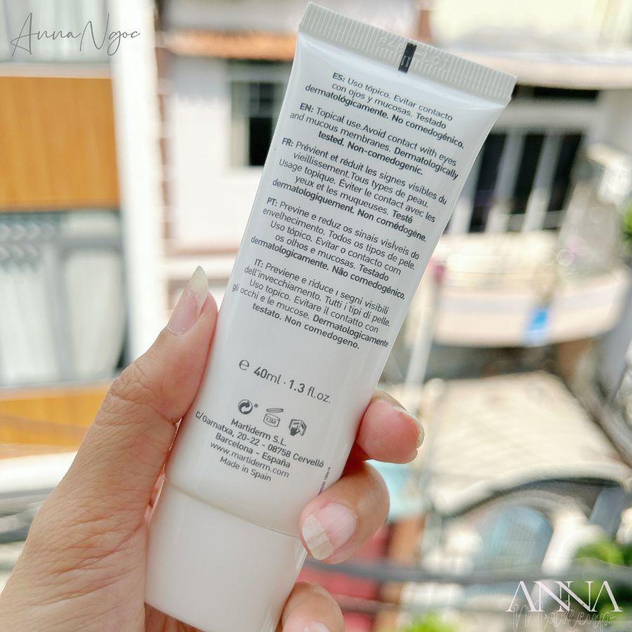 [Review] Kem chống nắng MartiDerm The Originals Proteos Screen SPF50+ 5