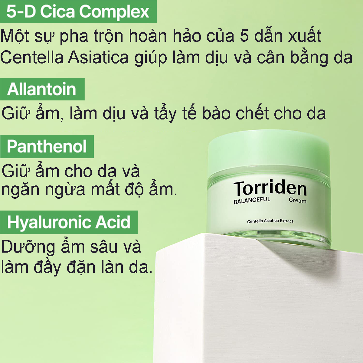 [Review] Kem Dưỡng Torriden Balancing Centella Asiatica Soothing Cream 7