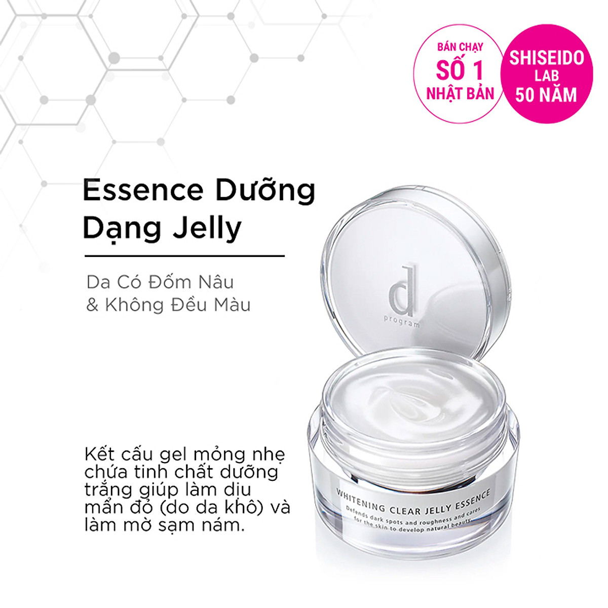 [Review] Tinh chất dưỡng trắng da dprogram Whitening Clear Jelly Essence  6