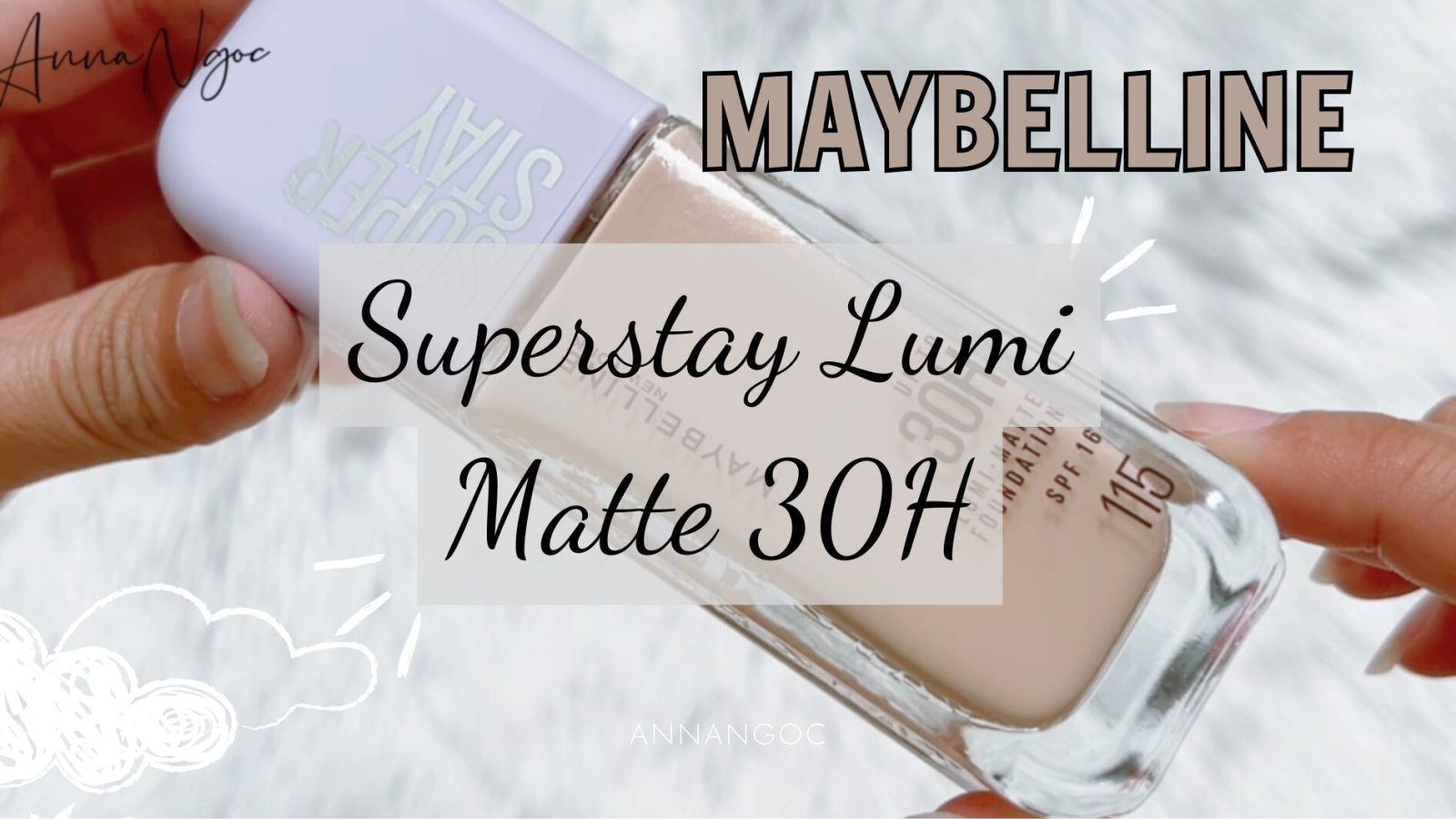 [Review] Kem Nền Maybelline Superstay Lumi Matte 30H 1