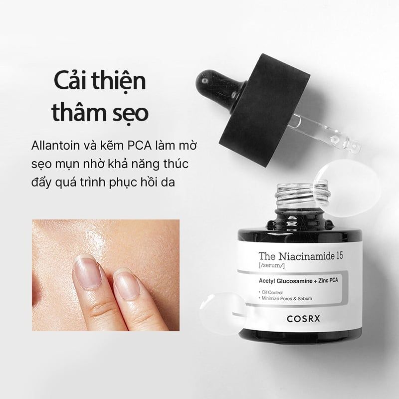 [Review] Tinh Chất Giảm Mụn Sáng Da Cosrx The Niacinamide 15 6