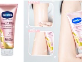 [Review] Sữa Dưỡng Thể Trắng Da Vaseline Gluta-Hya Serum Burst UV Lotion Dewy Radiance 3