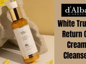 [Review] Dầu rửa mặt thuần chay d’Alba White Truffle Return Oil Cream Cleanser 6