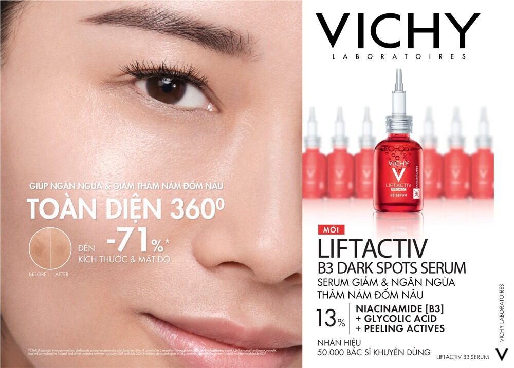 [Review] Bộ Sản Phẩm Giảm Thâm Nám, Chống Lão Hóa Vichy 5