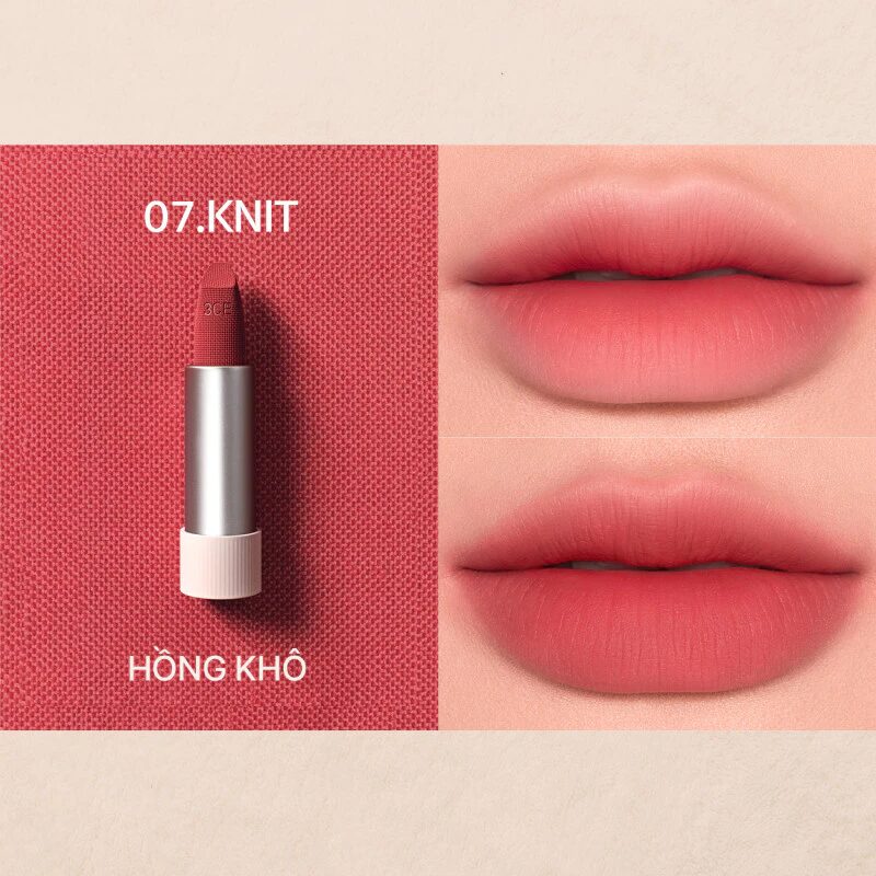 [Review] 3CE Cashmere Hug Lipstick - Son Sáp Mịn Lì Nịnh Môi 13