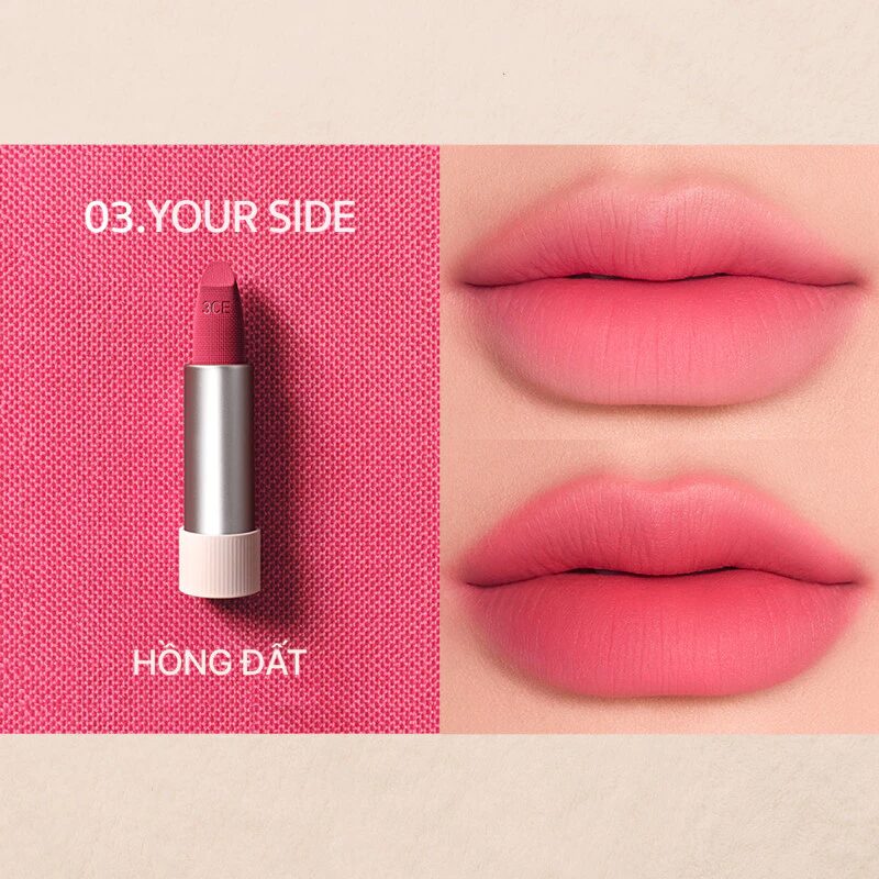 [Review] 3CE Cashmere Hug Lipstick - Son Sáp Mịn Lì Nịnh Môi 8