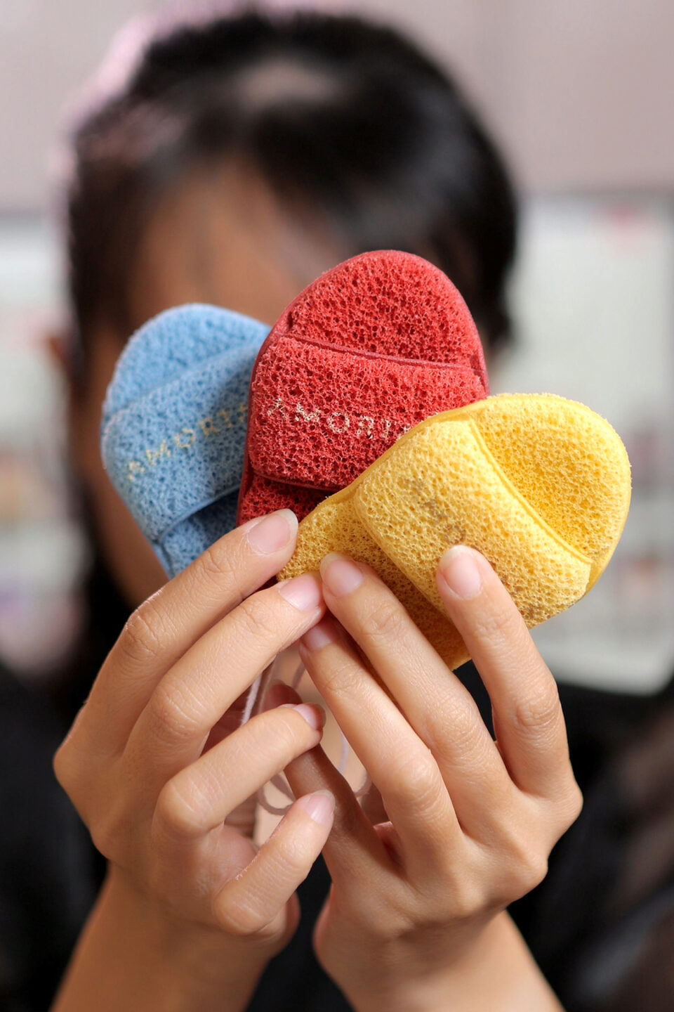 Bông mút rửa mặt bọt biển AMORTALS - Chăm sóc da hoàn hảo 5 Bông mút rửa mặt bọt biển AMORTALS - Chăm sóc da hoàn hảo 5