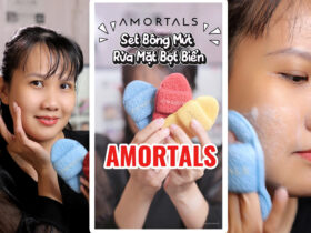 Bông mút rửa mặt bọt biển AMORTALS - Chăm sóc da hoàn hảo 3